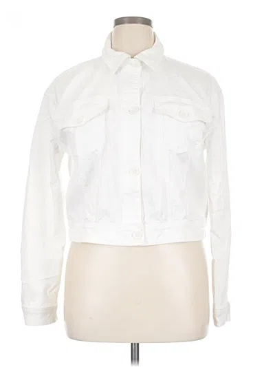 Pre-owned Kut From The Kloth Jacket In White
