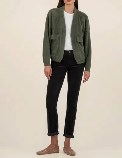 Kut From The Kloth Jana Cardigan In Olive