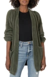 Kut From The Kloth Jana Open Front Cardigan In Olive