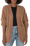 Kut From The Kloth Jana Open Front Cardigan In Taupe