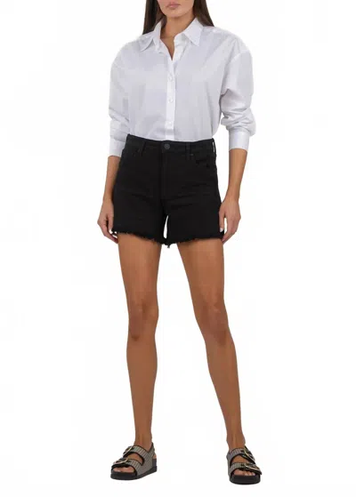 Kut From The Kloth Jane High Rise Long Shorts In Black