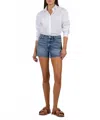 Kut From The Kloth Jane High Rise Shorts In Distinguished Wash In Multi