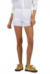 Kut From The Kloth Jane High Rise Short In Optic White In White