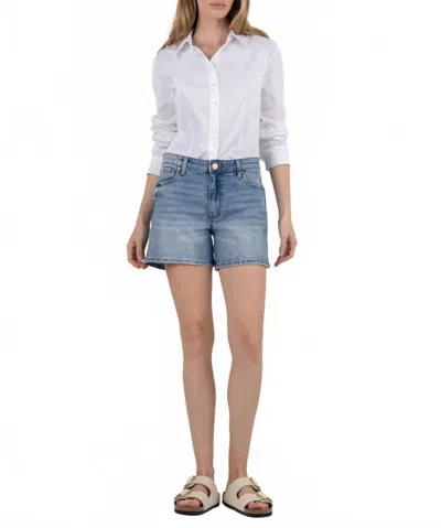 KUT FROM THE KLOTH JANE HIGH RISE SHORT IN PEACEFUL