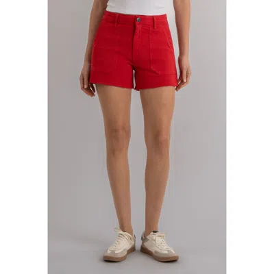 Kut From The Kloth Jane High Rise Short In Tomato In Red