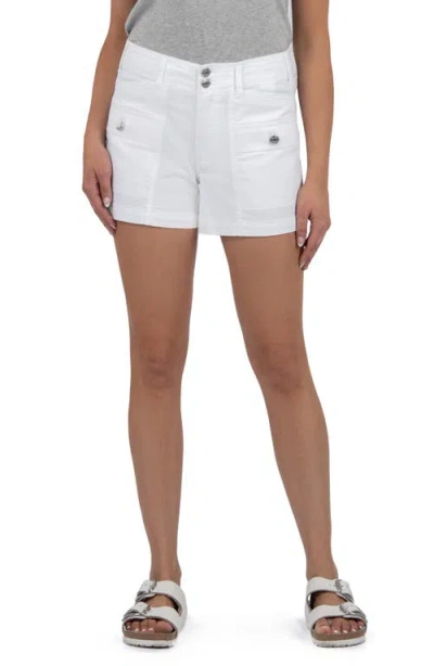 Kut From The Kloth Jane Patch Pocket Denim Shorts