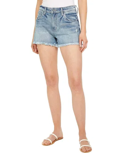 Kut From The Kloth Jane Shorts Women's Blue Denim Frayed Hem High-rise Red660