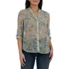 Kut From The Kloth Jasmine Chiffon Button-up Shirt