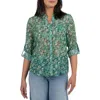 KUT FROM THE KLOTH KUT FROM THE KLOTH JASMINE CHIFFON BUTTON-UP SHIRT