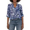 KUT FROM THE KLOTH KUT FROM THE KLOTH JASMINE CHIFFON BUTTON-UP SHIRT