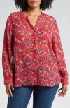 KUT FROM THE KLOTH KUT FROM THE KLOTH JASMINE ROLL SLEEVE TOP