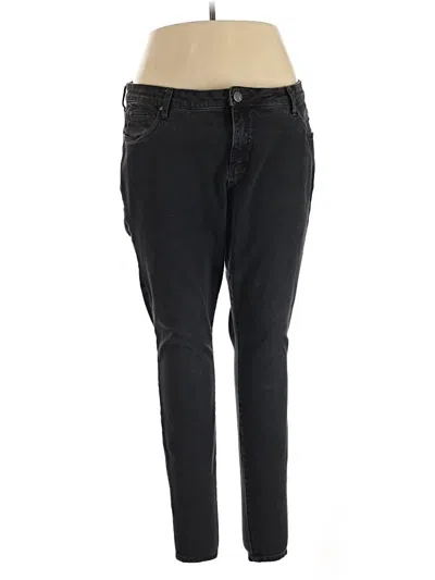 Pre-owned Kut From The Kloth Jeans In Black