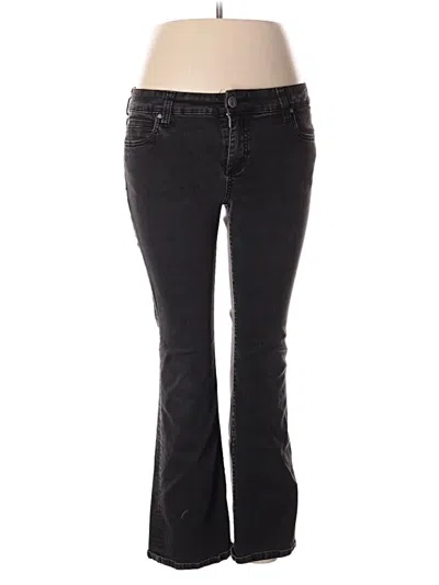 Pre-owned Kut From The Kloth Jeans In Black