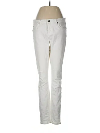 Pre-owned Kut From The Kloth Jeans In Ivory
