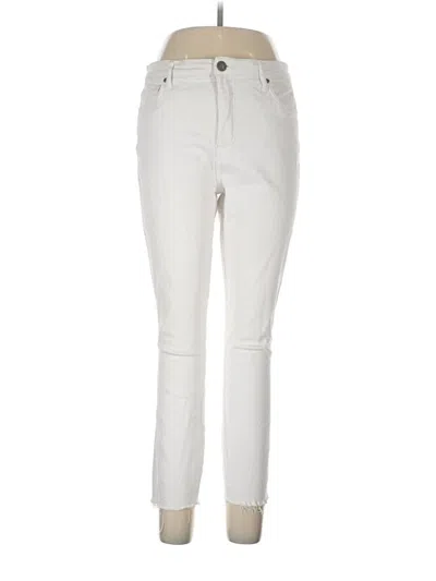 Pre-owned Kut From The Kloth Jeans In Ivory