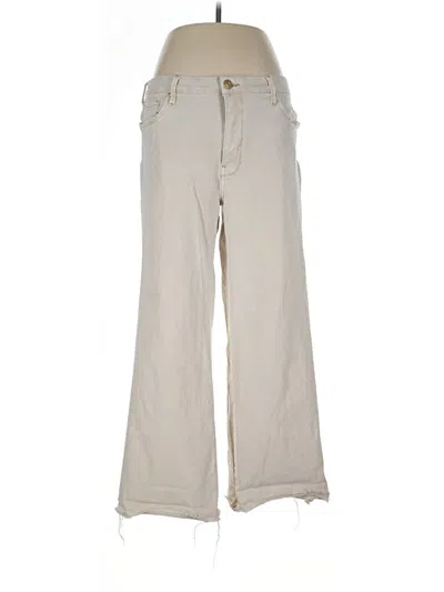 Pre-owned Kut From The Kloth Jeans In Ivory