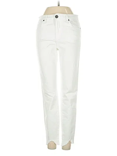 Pre-owned Kut From The Kloth Jeans In White