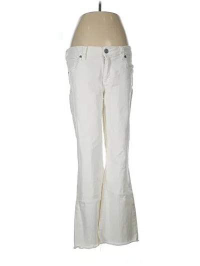 Pre-owned Kut From The Kloth Jeans In White