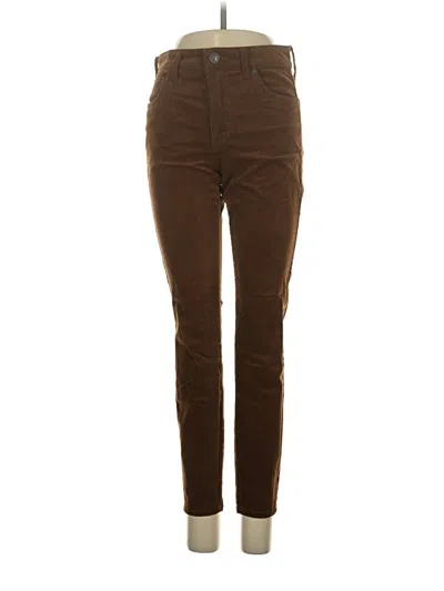 Pre-owned Kut From The Kloth Jeggings In Brown