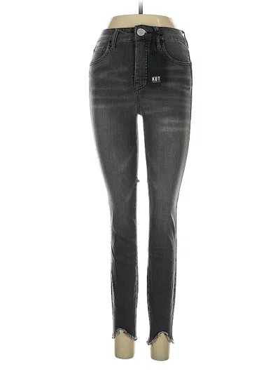 Pre-owned Kut From The Kloth Jeggings In Gray