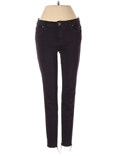 Pre-owned Kut From The Kloth Jeggings In Purple