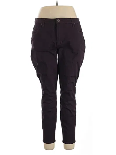 Pre-owned Kut From The Kloth Jeggings In Purple