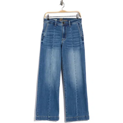 Kut From The Kloth Jo High Waist Straight Leg Jeans In Blue
