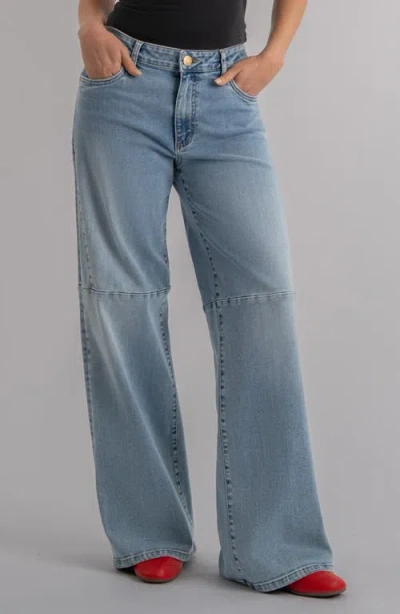 Kut From The Kloth Jodi High Waist Relaxed Straight Leg Jeans In Blue