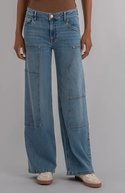 Kut From The Kloth Jodi High Waist Straight Leg Jeans In Blue