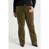 Kut From The Kloth Karen Baby Bootcut Corduroy Jeans In Moss