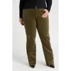 Kut From The Kloth Karen Baby Bootcut Corduroy Jeans In Moss
