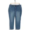 Kut From The Kloth Katy Ankle Straight Leg Jeans In Dahlia