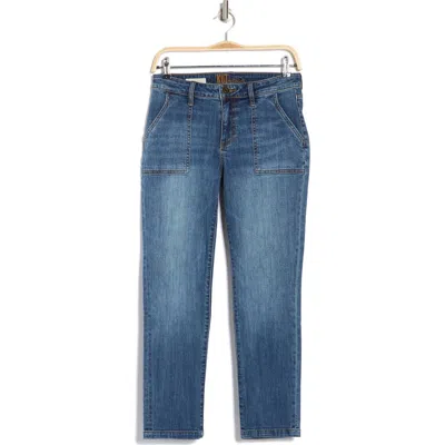 Kut From The Kloth Katy Ankle Straight Leg Pants In Dahlia