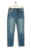 Kut From The Kloth Katy High Rise Straight Leg Ankle Crop Jeans In Liburnum