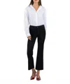 Kut From The Kloth Reese Fab Ab Ankle Straight In Respectable In Black