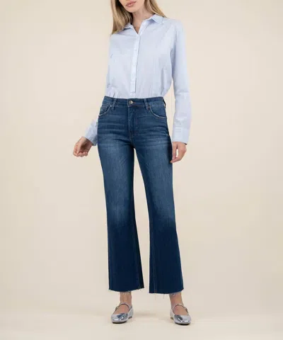 Kut From The Kloth Kelsey Ankle Jean In Dark Stone Wash