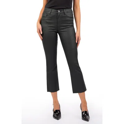 Kut From The Kloth Kelsey Crop Kick Flare Jeans In Evergreen