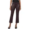 Kut From The Kloth Kelsey Crop Kick Flare Jeans In Sangria