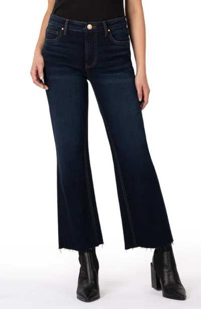 Kut From The Kloth Kelsey Fab Ab High Waist Ankle Flare Jeans In Investing