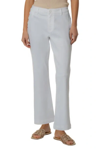 Kut From The Kloth Kelsey Fab Ab High Waist Ankle Flare Jeans In Gray