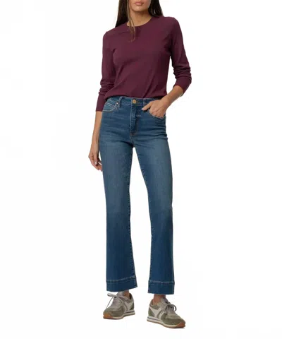 Kut From The Kloth Kelsey High Rise Ankle Flare Jean In Cool In Multi