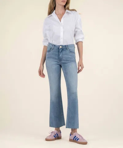 Kut From The Kloth Kelsey High Rise Ankle Flare Jean In Honest
