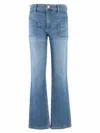 Kut From The Kloth Kelsey High-rise Ankle Flare Jeans In Blue In Blue