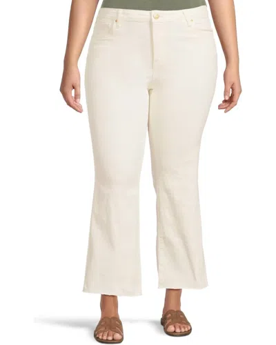 Kut From The Kloth Kelsey High Rise Ankle Flare Jeans In Ecru In Neutral