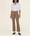 Kut From The Kloth Kelsey High Rise Fab Ab Pant In Maple In Brown