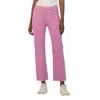 Kut From The Kloth Meg High Rise Fab Ab Raw Hem Jeans In Peony Pink In Purple