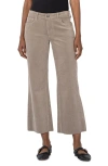 Kut From The Kloth Kelsey High Waist Ankle Flare Corduroy Pants In Rosemary