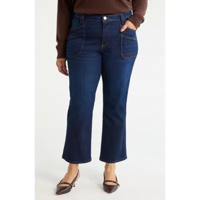 Kut From The Kloth Kelsey High Waist Ankle Kick Flare Jeans In Blue