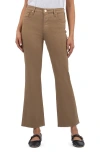 Kut From The Kloth Kelsey High Waist Flare Ankle Jeans In Maple