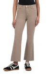 Kut From The Kloth Kelsey High Waist Flare Ankle Jeans In Stone